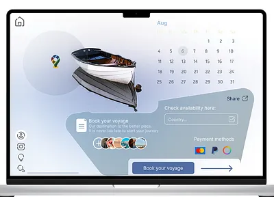 Booking a trip with TripBook: Your Ultimate Travel Companion app branding figma landing ui ux web web design