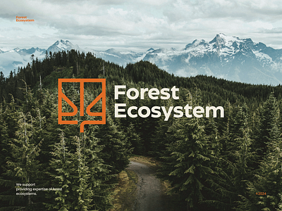 Forest Ecosystem branding character design ecosystems forest graphic design icon logo logodesign logomark logotype symbol vector