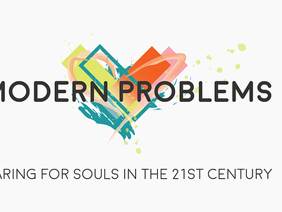 Modern Problems - the 2021 CCEF National Conference branding. branding