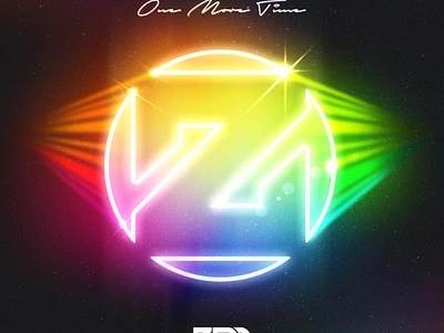 Daft Punk - One More Time (Zedd Remix) album art art branding daft punk entertainment figma graphic design music one more time zedd