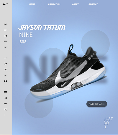 Web UI design NIKE Edition app branding figma graphic design logo ui ui design uiux web design website