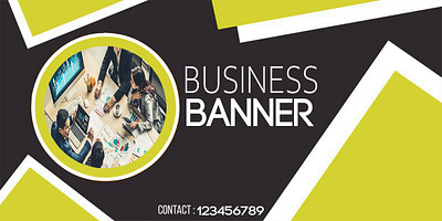 BANNER graphic design motion graphics