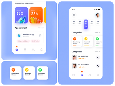 Doctor app android app design appointment app booking app doctor app doctor booking app health care app healthcare ios online doctor booking ui uiux ux