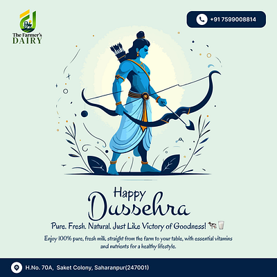 Happy Dussehra banner dussehra graphic design