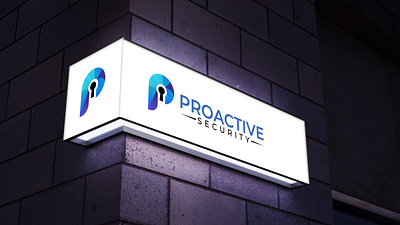 PROCCTIVE Security logo design emblem design