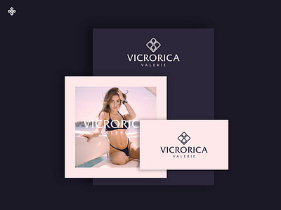 Vicrorica Valerie beauty logo branding business logo fashion logo graphic design line art logo logo logo design luxury logo minimalist logo modern logo simple logo unique logo