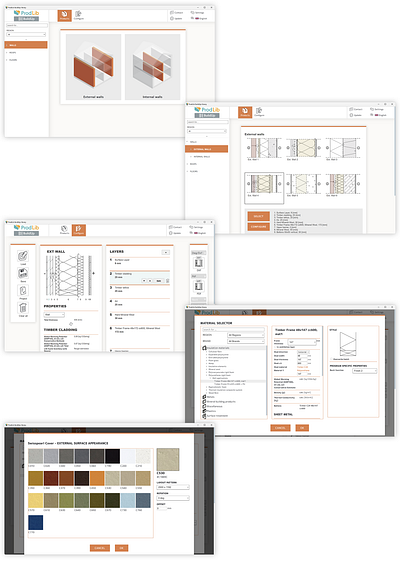 ProdLib BuildUp UI/UX development graphic design ui