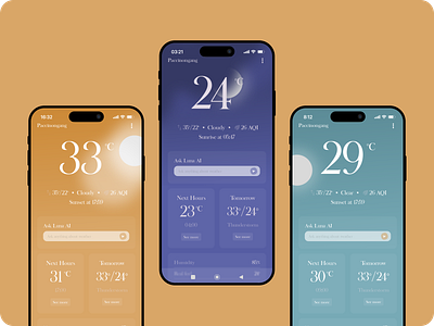 Redesigned Weather App with AI Integration ai challenge chat design homepage product design redesigned ui uiux ux weather