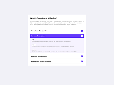 Accordion UI Design accordion accordion ui design daily ui dailyui design ui ui challenge ui design ui inspiration uiux