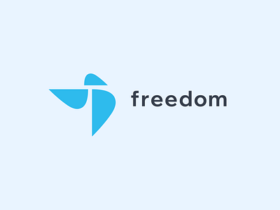 Freedom Logo brand identity branding design graphic design identity logo vector