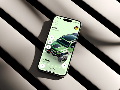 Car Rentals App UI branding graphic design logo motion graphics ui