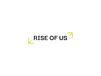 RISE OF US branding businesscard clothing fashion garment graphic design identity identity branding logo streetwear style vector