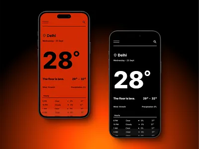 Day 02 - 70Rad Design Challenge design figma mobile design redesign ui ui design uiux weather app