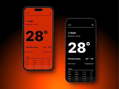 Day 02 - 70Rad Design Challenge design figma mobile design redesign ui ui design uiux weather app