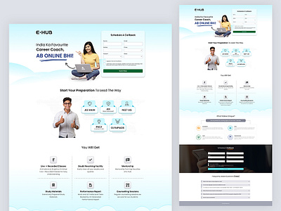 Landing Page Design landing page landing page design lead form design lead page lead page design lead template ui template