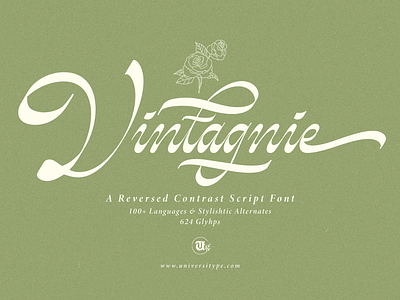 Romantic Reversed Contract Script Font - UT Vintagnie branding branding identity lodo design logo romantic script script font tpyograpyh vintage vintage design web design wedding wedding organizer wedding photography