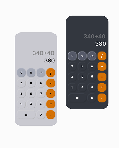 #004: Calculator 004 calculator dailyui ui uichallange