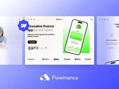 🌟 Platform – Agency Webflow Template 🌟 agency template design template ui ux webflow webflow template webflowtemplate websitedesign