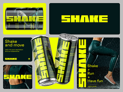 Shake athlete beverage brand design brand identity branding agency cycling design studio drink energy fitness isotonic logo design running sport