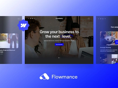 📈 Consultanty – Consulting Webflow Template 📈 agency template design figma template ui ux webflow webflow template webflowtemplate websitedesign