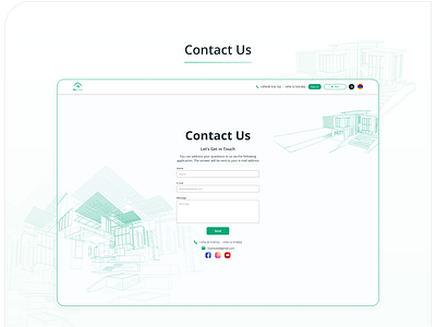 Contact Us assistance contact form contact info contact page contact us customer support design get in touch graphic design help support help desk reach out real estate send a message ui ux