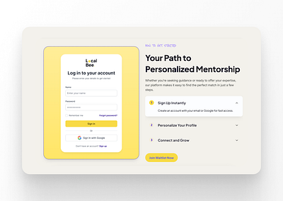 Unboarding Step by Step education landingpage mentoring startup stebystep ui unboarding userexperience ux webdesign