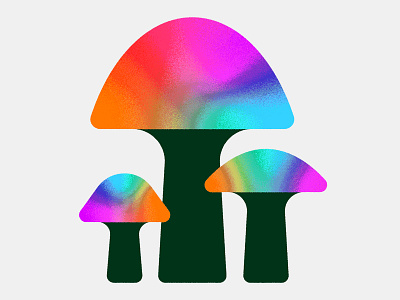 Mycoverse fungi illustration mushrooms