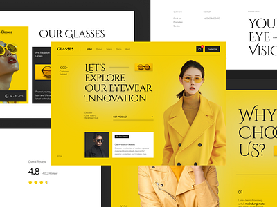 Website Eyewear Products design fashion fashion website landing page landing page product product product design ui ui clean ui design ui inspiration ui product ui trend ui trensd ui ux inspirationb user interface website website product