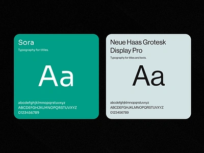 Freya AI - Branding Design - Fonts ✮ color font freya neue haas grotesk display pro sora typography