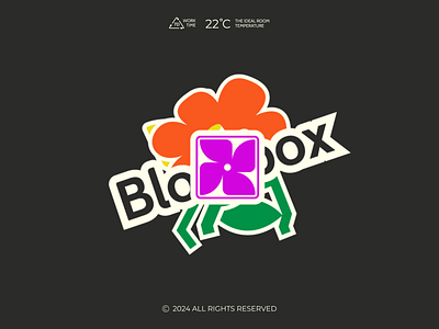 Blombox - Floral Studio - Brand Identity animation branding branding agency design florist flower graphic design logo logo design motion graphics plant social media