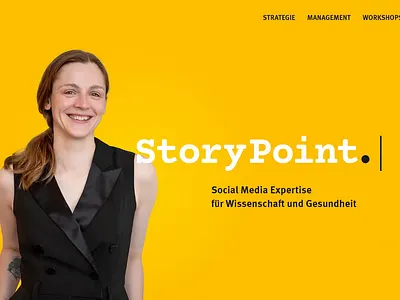 Storypoint. Kommunikation branding consulting social media strategy ui ux webdesign webflow