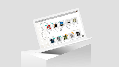 ZEN – Concept Design for an Online Bookstore bookstore color system ecommerce ui web