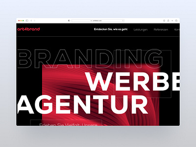 Branding Agency Website agency animation branding agency clean marketing agency modern design ui webflow website