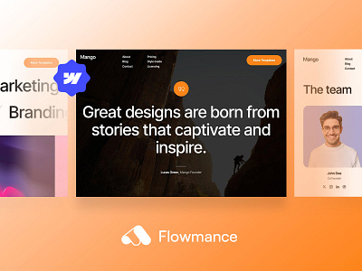 🎨 Tulsa – SaaS Webflow Template 🎨 agency template design figma template ui ux webflow webflow template webflowtemplate websitedesign