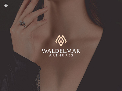 Waldelmar Arthures branding graphic design logo luxury logo minimalist logo monogram logo motion graphics simple logo