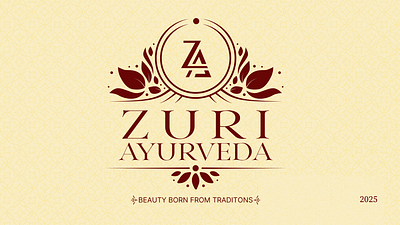 Zuri Ayurveda Brand Guideline branding graphic design logo typography