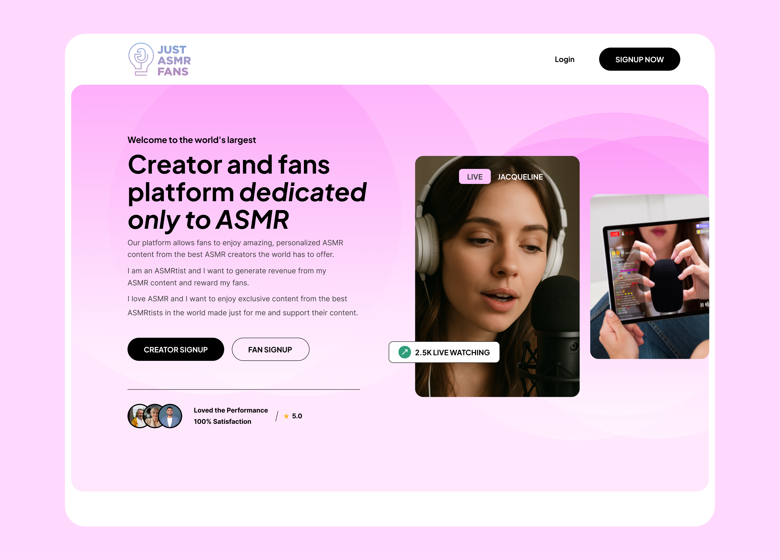 Example of Website Design, Web Design