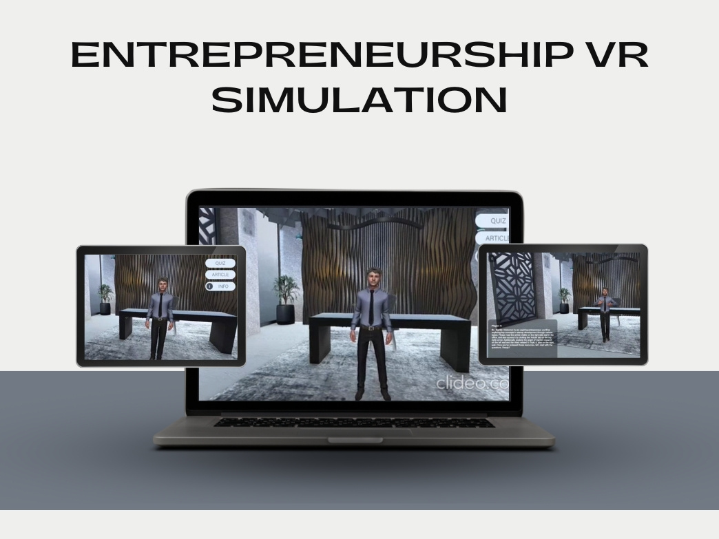Entrepreneurship VR Simulation entrepreneurship virtual reality vr vr simulation