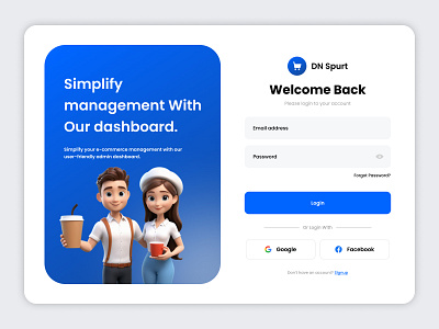 Login Screen UI branding design ecommerce login login ui modern ui ui