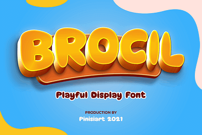 BROCIL – Kids Font children font display font kids font