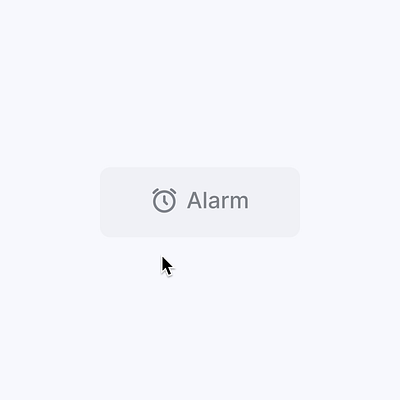 ⏰︎ The alarm clock went off alarm clock animated animated icons animation icon mingcute motion motion design