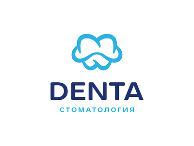 DENTA brand branding design graphic design identity logo logotype vector