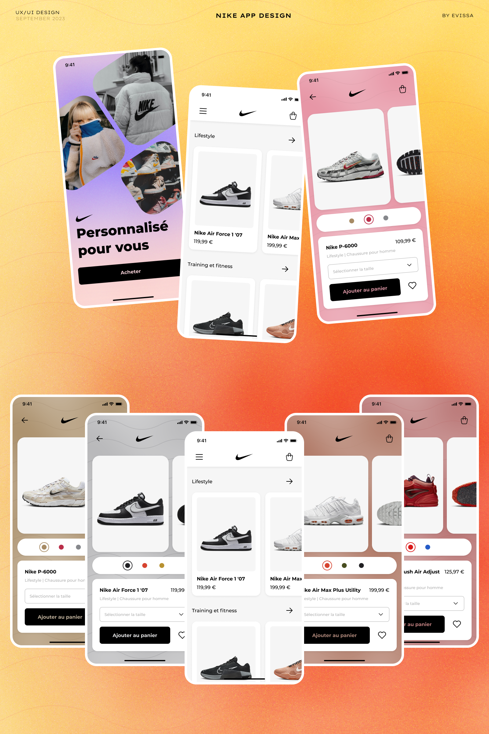 mobile app | nike | catalogue app design interface mobile mobile design nike nike app ui