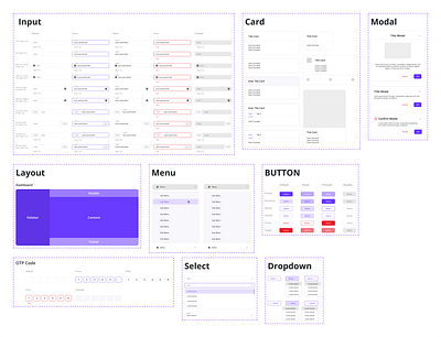 Sleek and Scalable POS Dashboard Design System branding design system excalidraw figma pos product saas ui ui ux ux visual identity