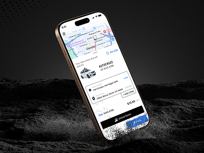 Autonomous Car Booking App autonomous car booking app branding design graphic design honk illustration logo mobileapp self drivig tecorb ui userinterface vector