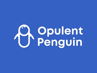 Opulent Penguin Logo and Brand Identity branding clothinglogo design logo logobrand logobranding logodesign logodesigner logonew logos logotype minimalistlogo