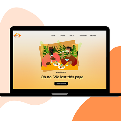 Day: 8 Error Page errorpage graphic design illustrations ui