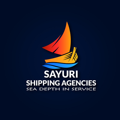 Sayuri Shipping Agencies branding design graphic design logo