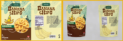 GoNana (Banana Chips) design graphic design