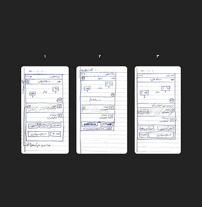 uiux application request page of AloPeyk app button design logo mobile design request sketching ui uiux ux design visual design web design wireframe